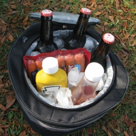 Portable Grill & Cooler Combo