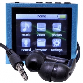 Polaroid PMP120-4 4GB USB 2.0 MP3 Digital Music/Video Player