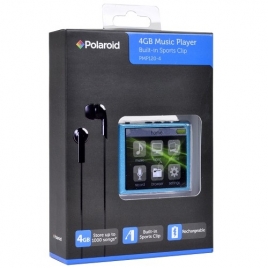 Polaroid PMP120-4 4GB USB 2.0 MP3 Digital Music/Video Player