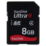 SanDisk Ultra II 8GB Class 4 SDHC Memory Card